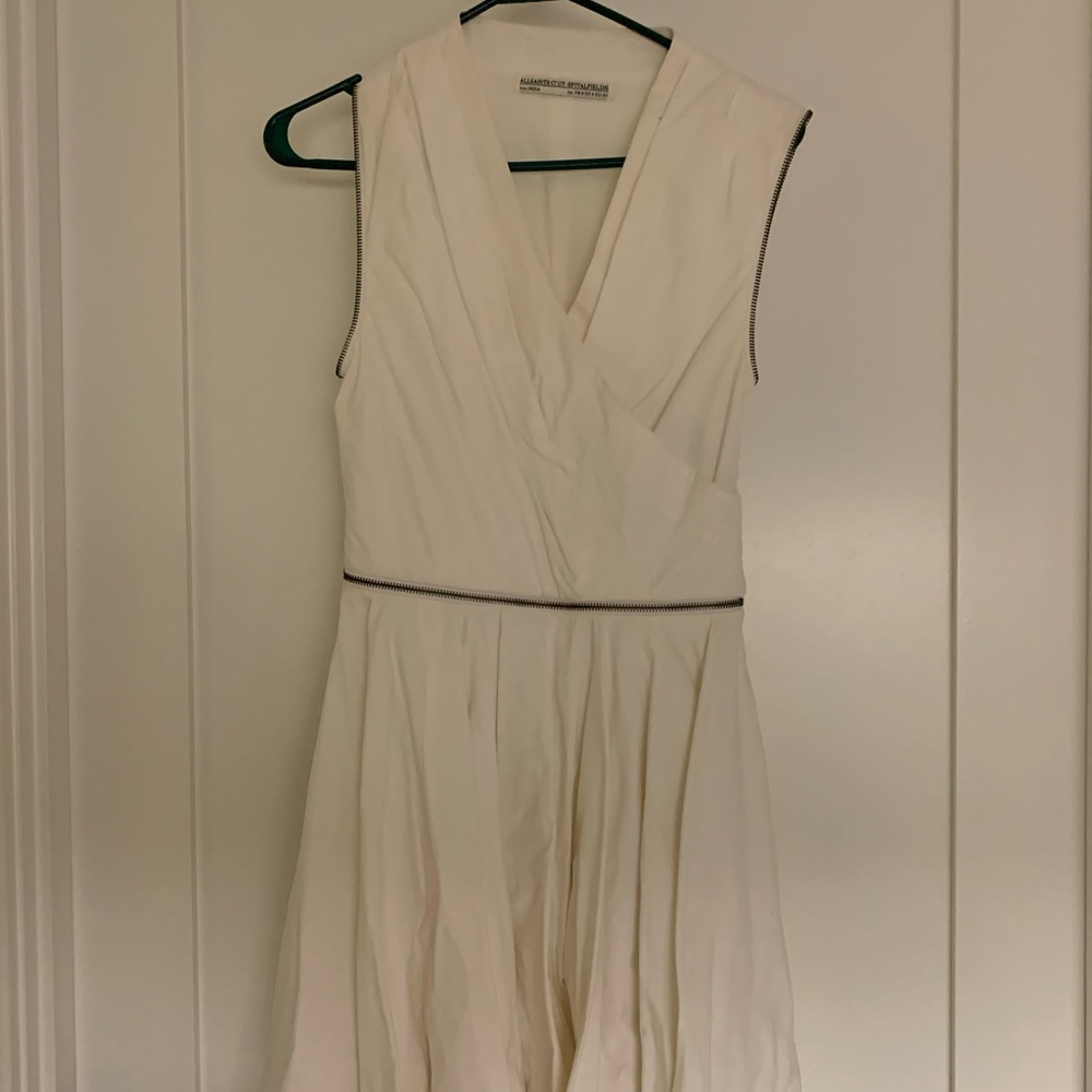 all saints white dress
